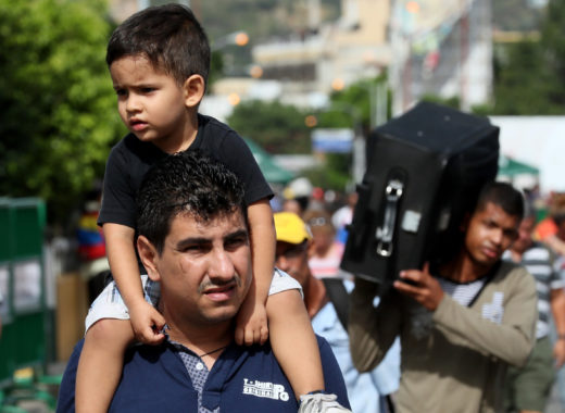 Migración niños venezolanos