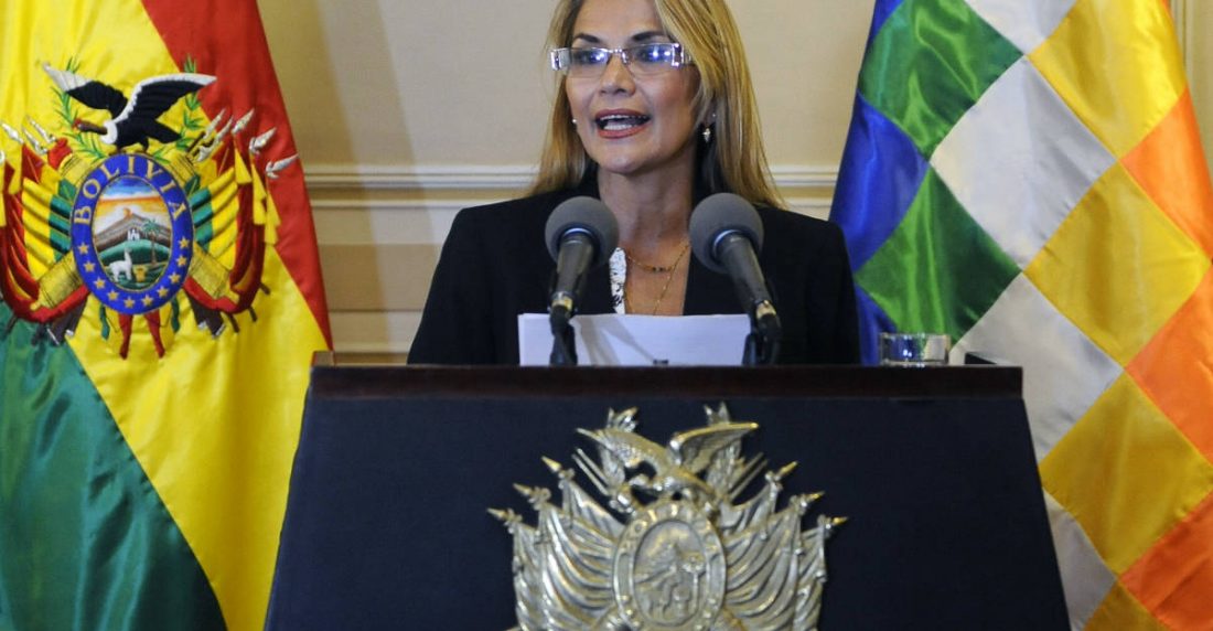 Rusia acepta a Jeanine Áñez como presidenta de Bolivia