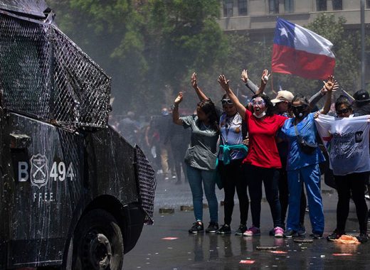 Más de un centenar de detenidos en Chile por protestas