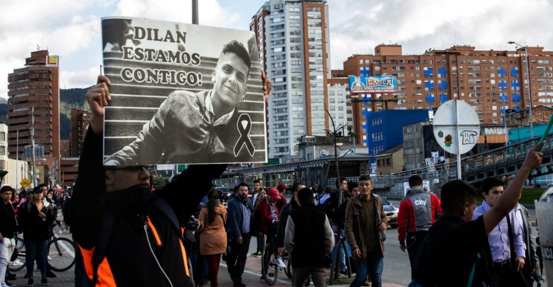 Estudiante colombiano murió por disparo con escopeta de perdigones