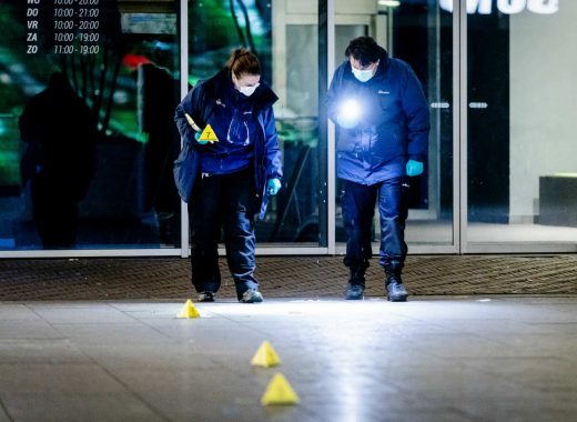 Atentado terrorista en La Haya, noviembre de 2019. AFP