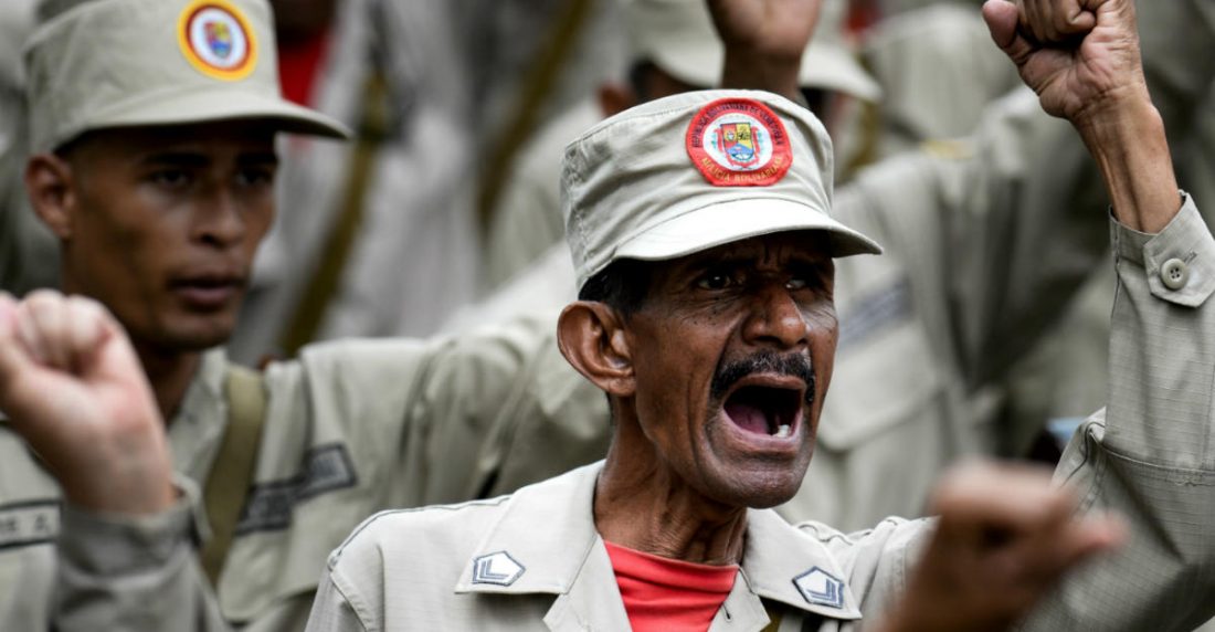 Militares venezolanos se ejercitaron ante supuestas amenazas de "agresión"