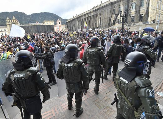 Esmad, los señalados de encender la protesta en Colombia