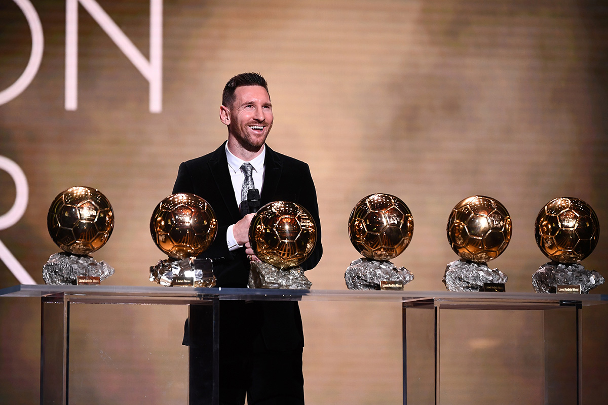 Messi takes the award home