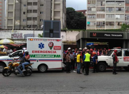 Descarrilamiento en el Metro de Caracas deja al menos seis heridos