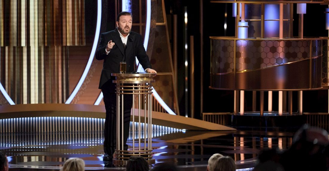 Ricky Gervais: la "quema" de Hollywood