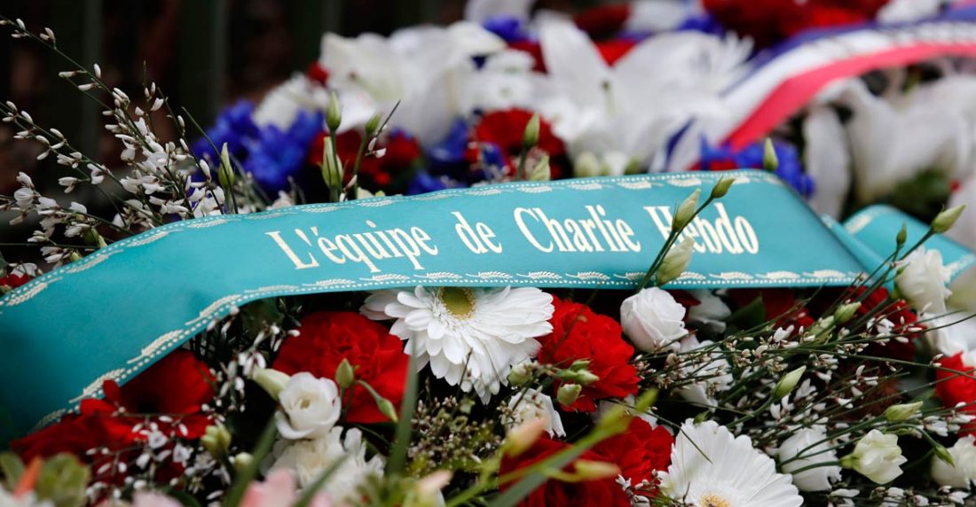 Francia recuerda a las víctimas del ataque a Charlie Hebdo
