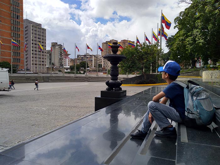 Aderson La Cruz, niño Bolívar