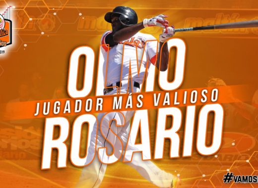 Olmo Rosario, el dominicano que se coronó Jugador Más Valioso esta temporada