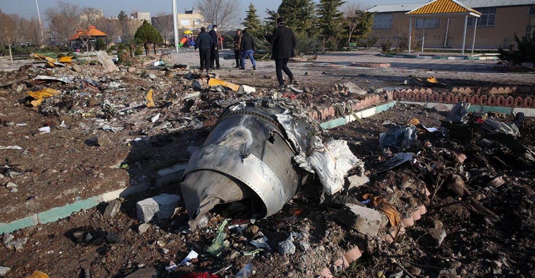 170 muertos al estrellarse avión ucraniano en Irán - Canadá
