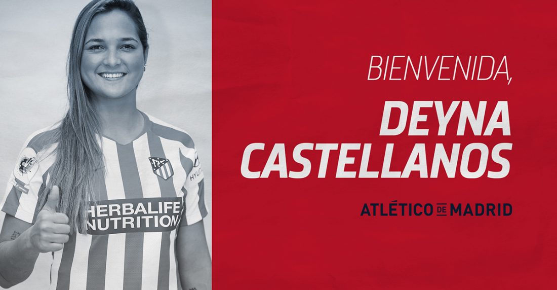 Castellanos firmó con el Atlético de Madrid