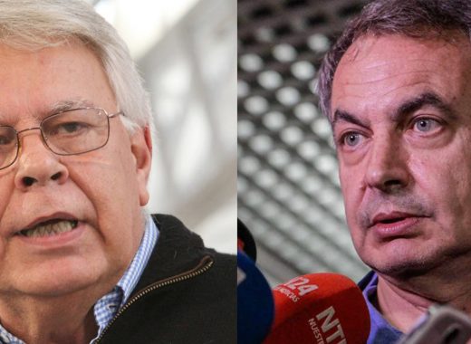González y Zapatero, dos opiniones por la visita de Guaidó a España