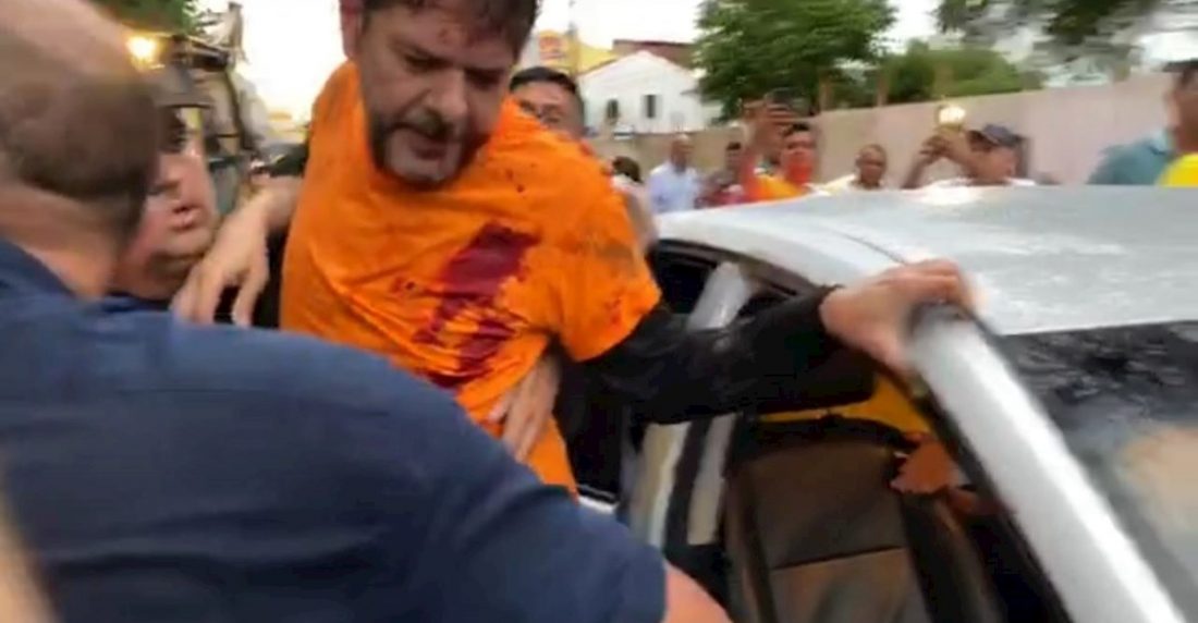 Senador brasileño de oposición recibió un disparo durante una protesta