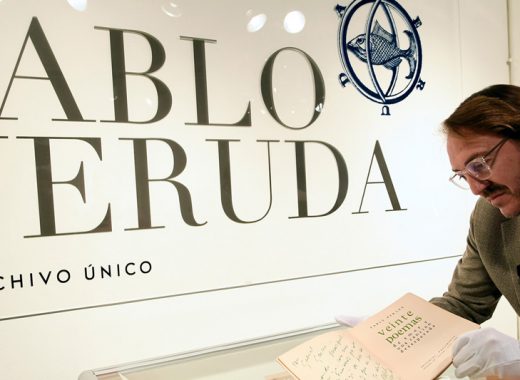 Subastarán archivo sobre Pablo Neruda en galería española