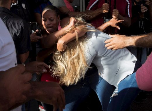 FOTOS | Los rostros de la violencia chavista en el regreso de Guaidó
