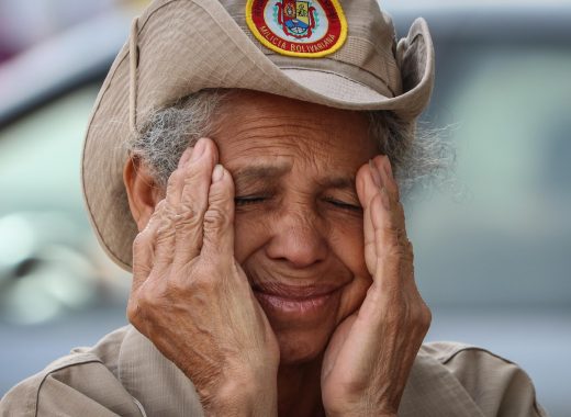 FOTOS | Cansados y desmotivados, chavismo celebra el 4F