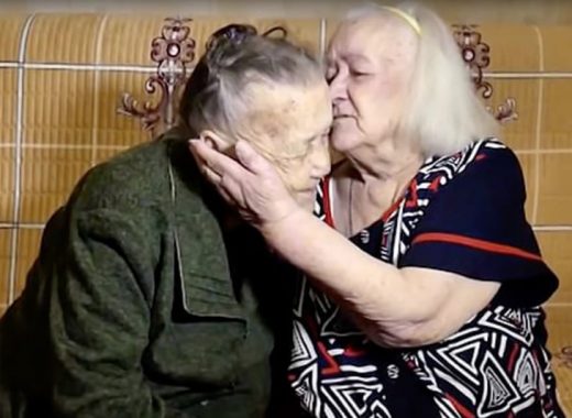 Dos hermanas rusas separadas en la guerra se reencuentran 78 años despúes