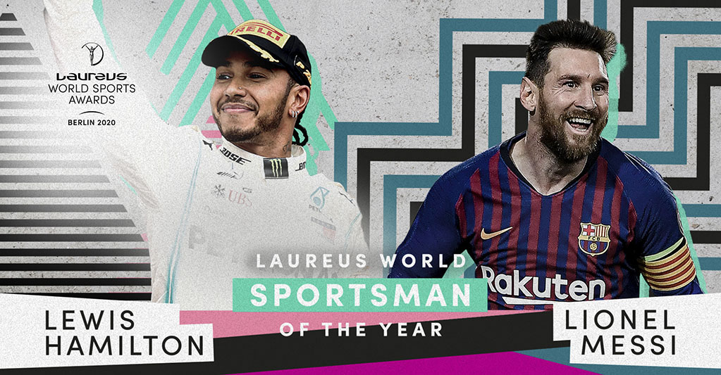 Lionel Messi y Lewis Hamilton comparten el premio Laureus como mejor deportista masculino del año