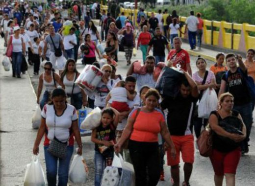 La diáspora venezolana, muy cerca de los 5 millones. Foto: AFP