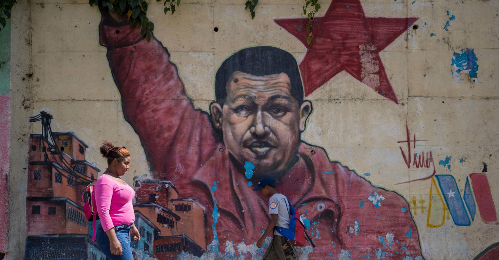 Mirada de Chávez se difumina a siete años de su muerte. Foto: EFE