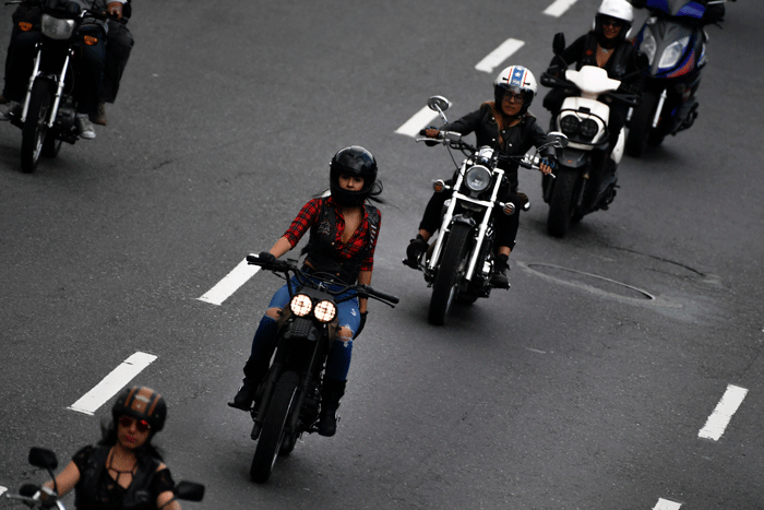 En las calles. Foto: AFP