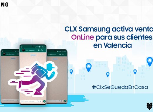 CLX Samsung activa ventas OnLine para sus clientes en Valencia