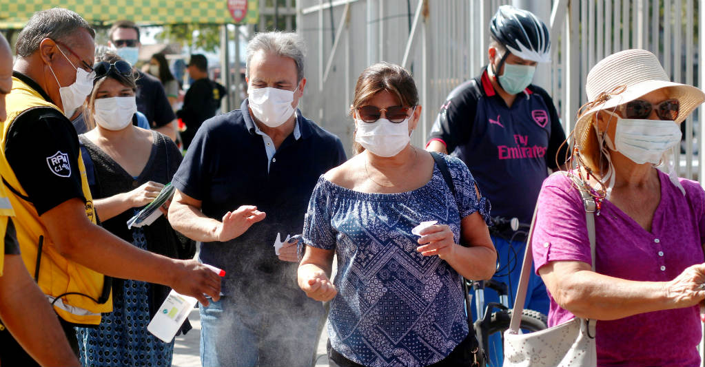 Chile confirma 22 fallecidos por coronavirus. EFE cuarentena santiago