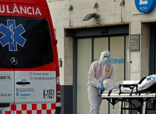 España reporta 757 muertos en últimas 24 horas. EFE
