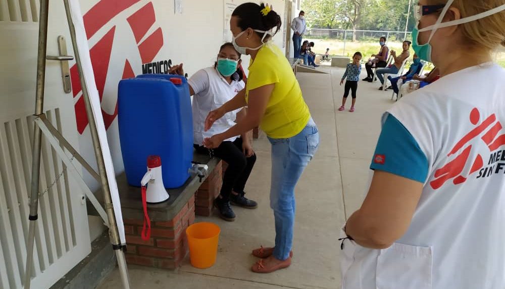 Médicos Sin Fronteras combate Covid-19 en Venezuela