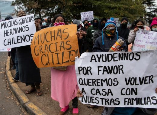Inmigrantes en Chile suplican por repatriación humanitaria