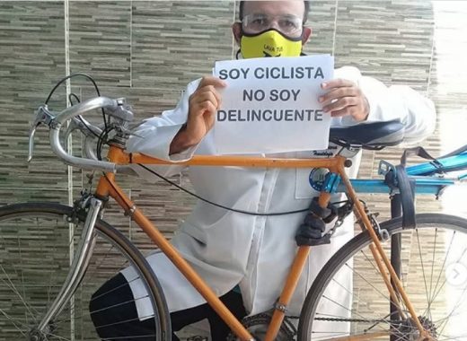 Prohibidas las bicicletas, policía detiene a ciclistas en Maracay