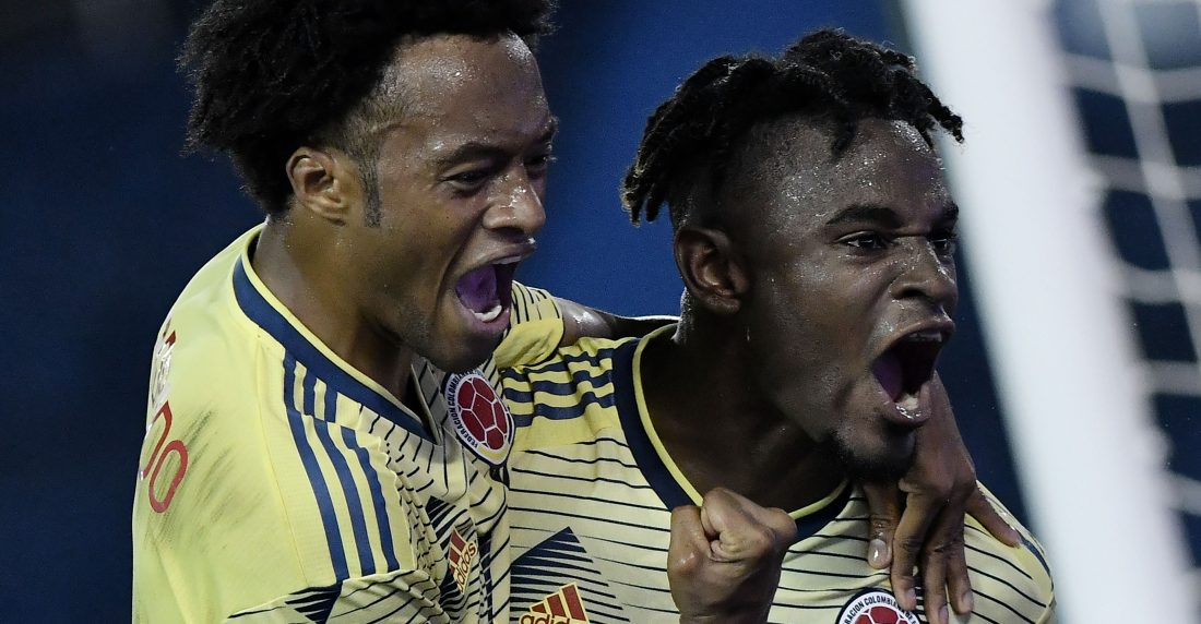 Colombia resuelve en 45 minutos el partido ante Venezuela