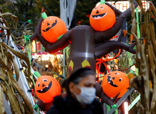 Halloween: las mejores decoraciones en EEUU y el mundo en tiempos de coronavirus [fotos]