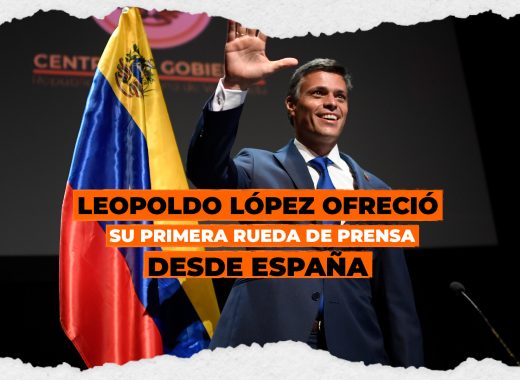 Video | Leopoldo López ofreció su primera rueda de prensa desde España