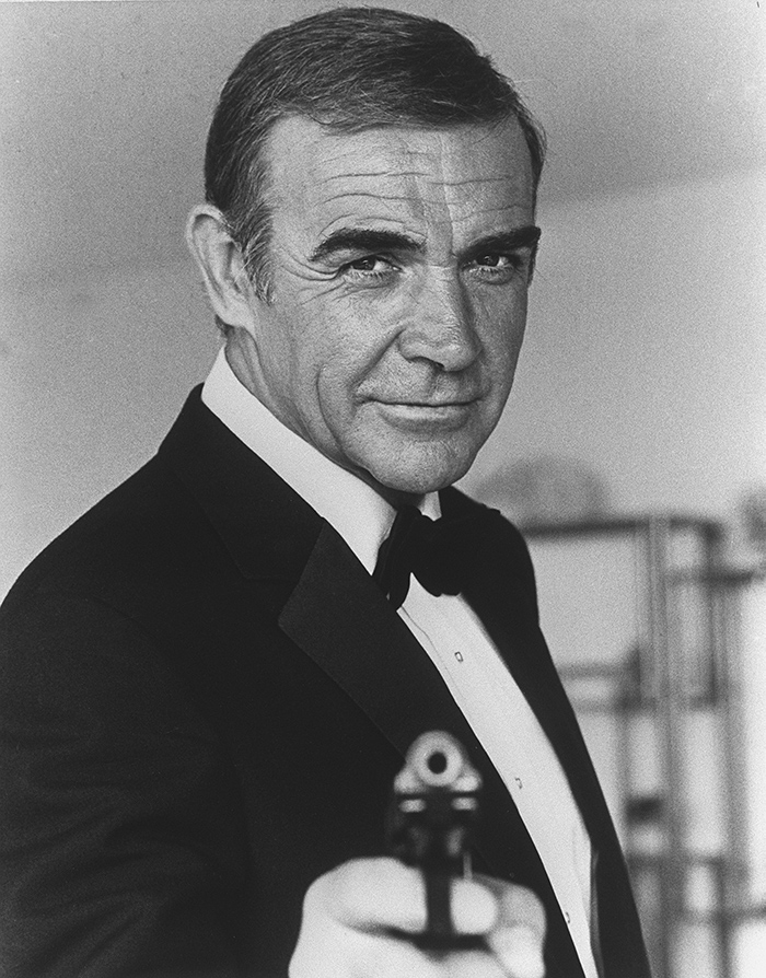 Bond por el seductor Sean Connery