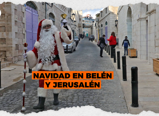 Navidad en Belén y Jerusalén