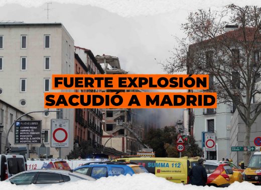 Fuerte explosión sacudió a Madrid [Video]