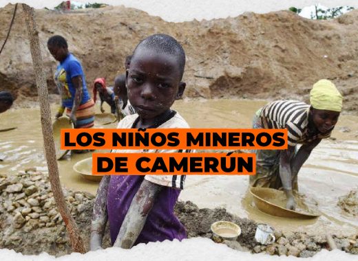 Los niños mineros de Camerún