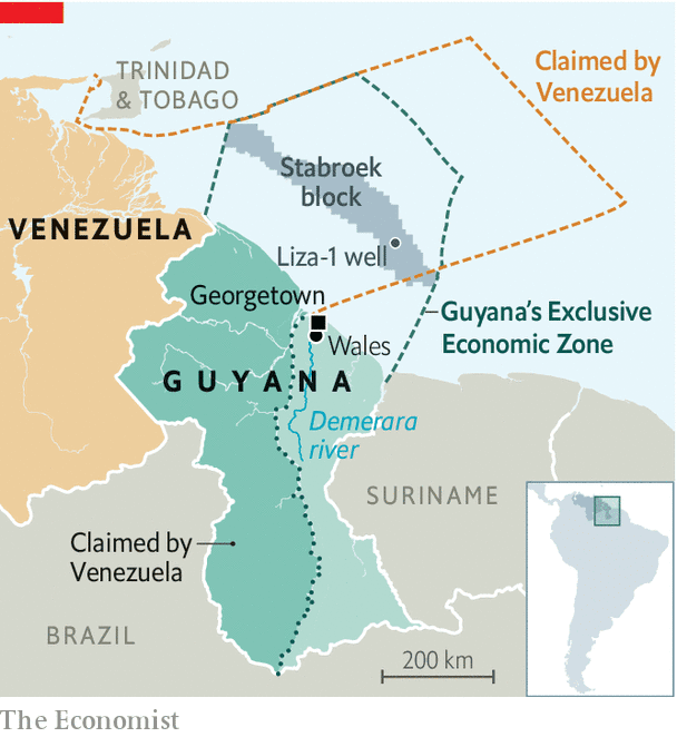 Guyana: la controversia real está en el mar