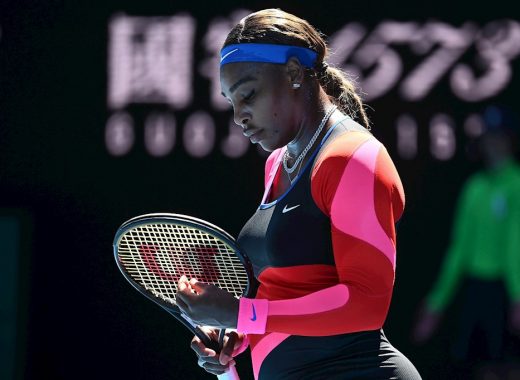 Serena Williams pierde en Australia y rompe a llorar