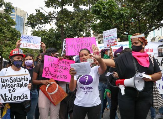 Movimiento feminista de Caracas exige justicia ante feminicidios