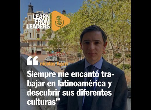 Nicolás Figari: “Siempre me encantó trabajar en latinoamérica y descubrir sus diferentes culturas”