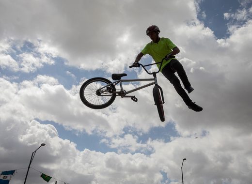 Así volaron en el Campeonato Nacional de BMX Freestyle de Caracas