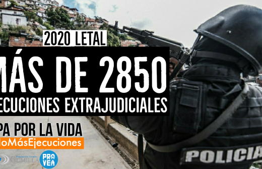 Provea: Policías y militares asesinaron a 2.853 personas en 2020