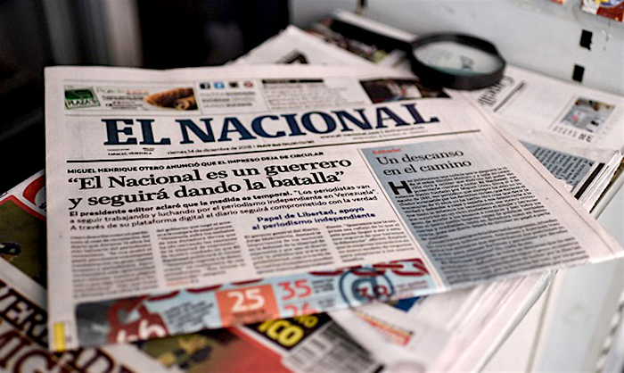 Expresidentes iberoamericanos rechazan sentencia contra El Nacional