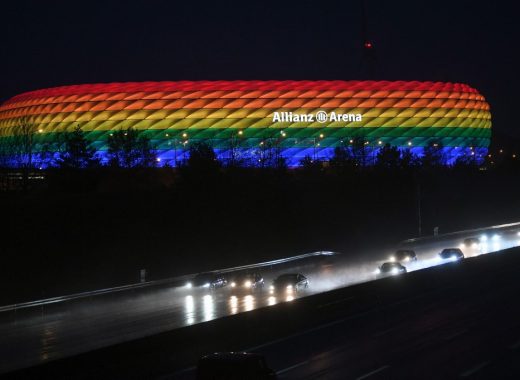 El arcoíris no va en el estadio de Múnich, dice la UEFA y Hungría aplaude
