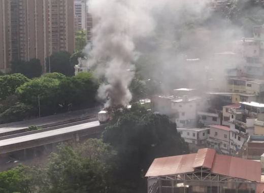 Estas son las vías cerradas por balacera en el oeste de Caracas