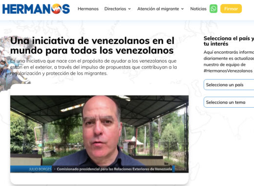 "Hermanos venezolanos": la plataforma para apoyar a los migrantes venezolanos