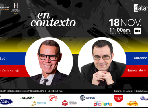 Datanalisis invita a "En contexto", un evento con Luis Vicente León y Laureano Márquez