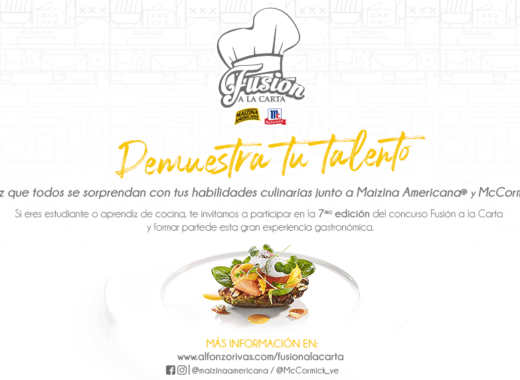 "Fusión a la Carta" regresa para impulsar por séptimo año al talento culinario venezolano